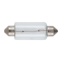 FESTOON GLOBE 12V 18WATT 15MMx44MM 10 PACK. 47271