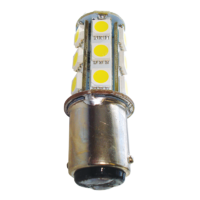 LED 1157 BA15D REPLACEMENT BULB. DOUBLE CONTACT. COOL WHITE. 0312213C