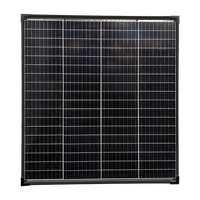 Sphere 100W Mono Crystalline Twin Cell Black Fixed Solar Panel