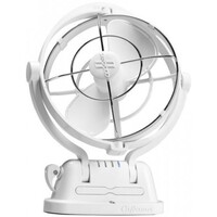 CAFRAMO Sirocco II 12/24V White 7 Gimbal Fan w/ 3 Speed. 7010CAWBX