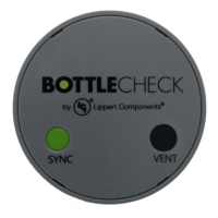 LCI Lippert Bottlecheck Bluetooth Gas Gauge - Twin Sensor Kit