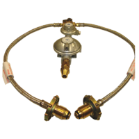 GAS CYLINDER REGULATOR KIT-DUAL. 6060575