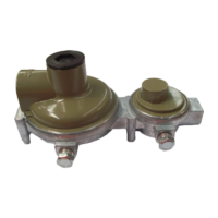 Coast 1/4" FNPT to 3/8" FNPT High Capacity Two Stage LPG Regulator