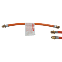 GAS HOSE 3/8" BSPM x 5/16 SAEM x 300MM. 6HCB0300