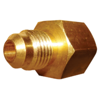 SAE MALE x BSP FEMALE UNION 5/16" x 3/8". 01-1610