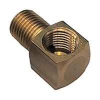 BSP MALE TAPERED x BSP FEMALE ELBOW 1/4" x 1/4". 01-25E03