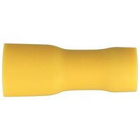 Narva 5mm 50 Piece Vinyl Crimp Terminal Female Bullet, Yellow