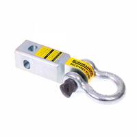 Bushranger Regular Recovery Hitch & Shackle Combo, 5000kg/4.75t