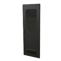 Coast RV 4-Point LH Hinge Main Door, 1750 x 622mm (Square), Black Frame/Black Infill