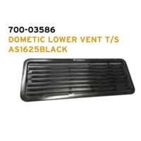 Dometic Lower Vent T/S AS1625 Black. AS1635L-B