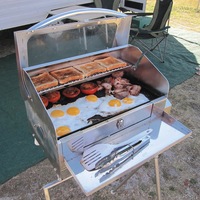 SIZZLER BBQ UTENSIL TRAY.