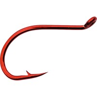Mustad Chem/Sharp BIG Red Octopus Hook (8 per Pack) - Size 1/0. 92554NP-NR-1/0-A08