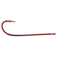 Mustad Chem/Sharp Bloodworm Hook (15 per Pack) - Size 6. 90234NP-NR-6-A15