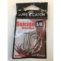 Sure Catch Suicide Hook (8 Per Pack) - Size 5/0. 578-HKSUINK/5/0