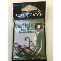 Sure Catch Bronze Carlisle Long Shank (15 per Pack) - Size 6. 578-HKCLSBR/6