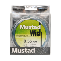 Mustad Premium WISH Monofilament Fishing Line 300m Smoke - 33lb. ML012-33-300