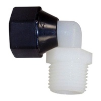 SHURFLO ELBOW 1/2" THREAD INLET & OUTLET. 244-3366