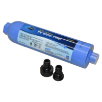 CAMCO Taste PURE In-line Water Filter - w/AUS Hose Fittings. 40040