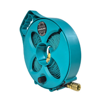 Flat Out 7.5m TEAL Drinking Water Hose on Compact Reel. C7T