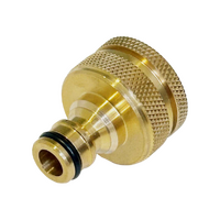 Flat Out Brass Tap Adaptor 3/4" & 1" Snap-On P4