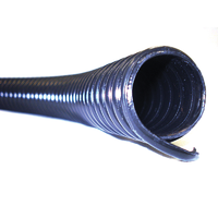 Corrugated Black Flexible Waste Hose 25mmID / 10mtr Roll. 36M25X10CTC