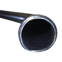 Black Waste Hose 25mm ID x 30m Roll. 36M25X30CTC