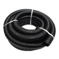 Black Waste Hose 10m Roll 32mm ID. 36M32X10CTC