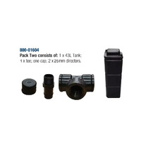 WATER TANK 43L MODULAR.PACK TWO 860x260x220MM. 200102