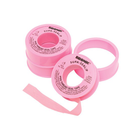 PINK WATER SEAL TAPE 12MM x 10M ROLL. 7170382