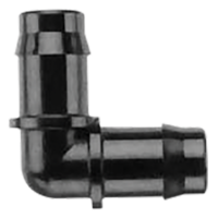 PLASTIC BARBED ELBOW 13MM. EB13