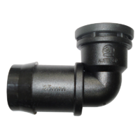 THREADED ELBOW 25MM BARBED x 1/2" BSP FEMALE. EBF2515