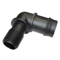 THREADED ELBOW 25MM BARBED x 1/2" BSP MALE. EBM2515