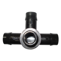 THREADED SIDE OUTLET TEE 19MM BARBED x 1/2" BSP FEMALE. TBFS1915