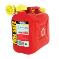 FUEL SAFE PLASTIC 5L FUEL CAN. FC05R