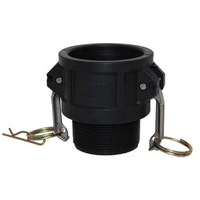 Coast RV Poly Camlock B Female Coupling to MBSP Thread, 25mm