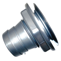 PLASTIC GREY 25MM WASTE OUTLET STRAIGHT C/W GREY NUT. PNP310G