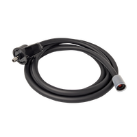 Coast RV Long Black 2.5m Hose & Tap Attachment to Suit Camper Shower