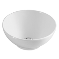 CERAMIC Bathroom Round Basin (320x320x145mm) - GLOSS WHITE