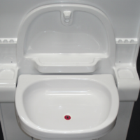 Cleo Basin Tip Up 660mm X 520mm Rv Bathrooms Online