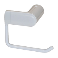 COAST Bathroom Toilet Roll Holder WHITE - 148x82x110mm (LxDxH)