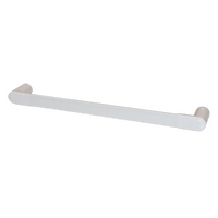COAST Bathroom Towel Bar WHITE - 600x200x113mm (LxDxH)