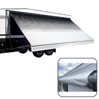 Aussie Traveller Replacement Awning Vinyl 7'6" Char - Reversed