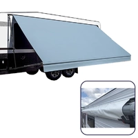 Aussie Traveller Replacement Awning Vinyl 9' Solid Grey