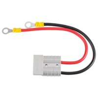 Narva 200mm Heavy-Duty 8mm Ring Terminals to Battery Connector