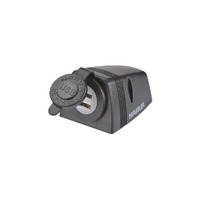 Narva 5V Heavy-Duty Surface Mount Dual USB Socket
