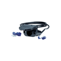 Narva 7 Pin Small Round Plastic Trailer Socket with ADRs
