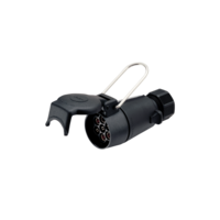 Narva 7 Pin Large Round Plastic Trailer Coupling Socket