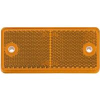 Narva 40 x 90mm 50 Piece Rectangle Reflector, Amber