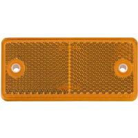 Narva 40 x 90mm 50 Piece Rectangle Reflector, Amber