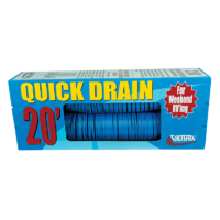 VALTERRA 3"x20' QUICK DRAIN SEWER HOSE BLUE BOXED. D04-0046